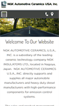 Mobile Screenshot of ngk-detroit.com